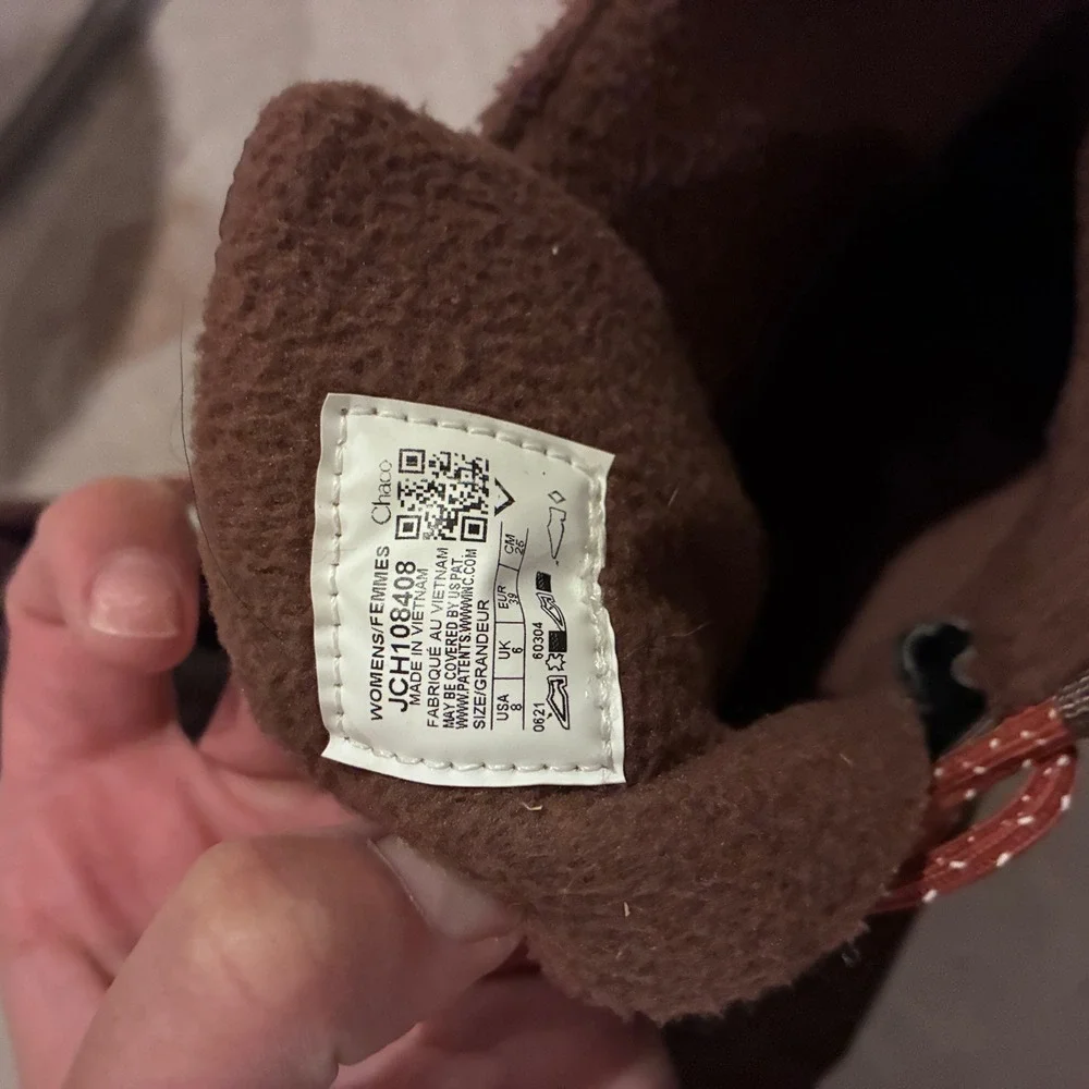 Chaco Borealis Quilt Waterproof Winter Boots Brown Mahogany JCH108408 Womens 8